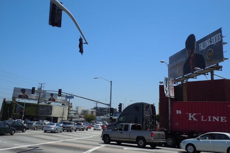 Falling Skies billboards Venice and La Cienega