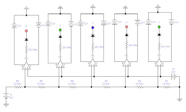 Light Column Voltmeter