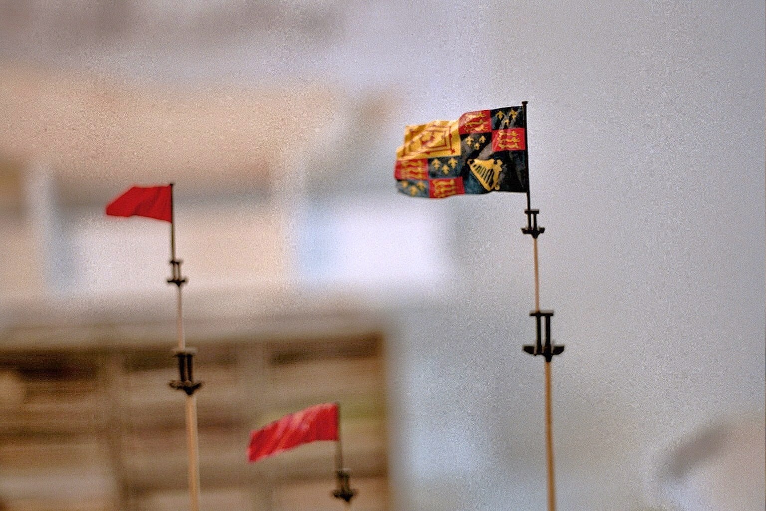 Model Ship Miniatures In Wood The Stewart Collection Ship Model Flags In Miniature / Rex Stewart