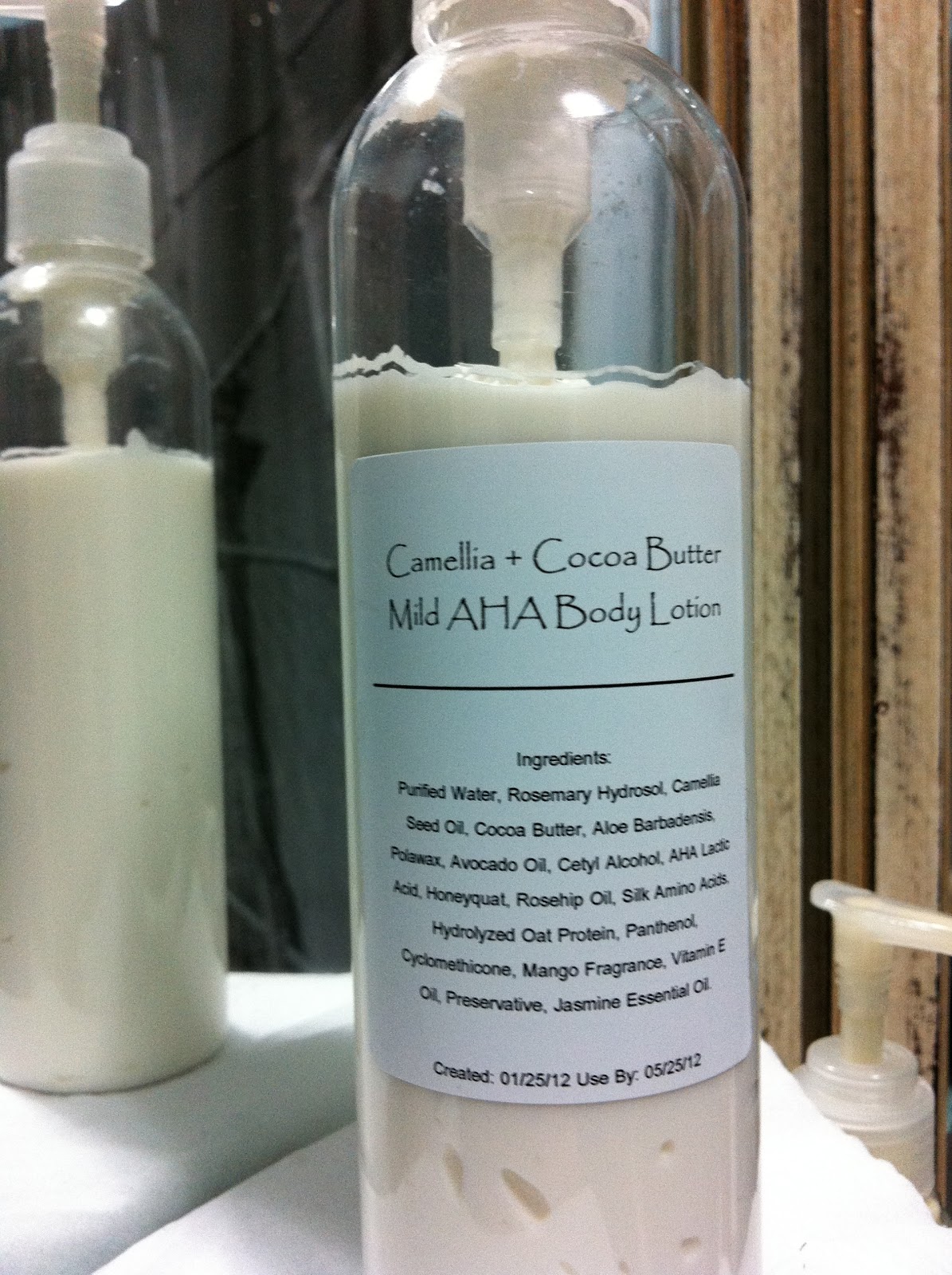 i make lotions and stuff Camellia AHA Body Lotion