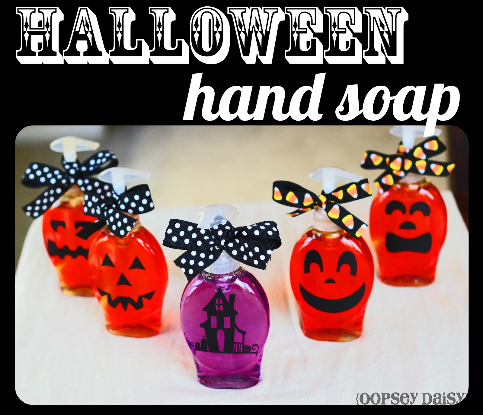 festive halloween soaps