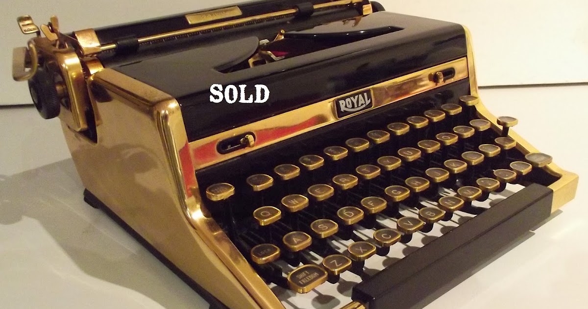 oz.Typewriter Seven Rare, Valuable Typewriters For Sale