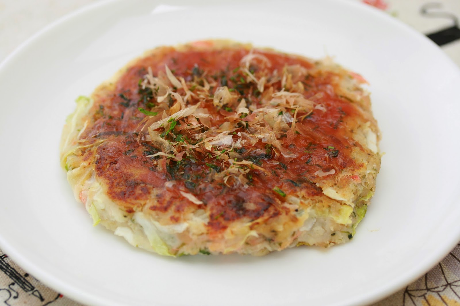 保育園給食スチコン研究室 お好み焼き風ポテト