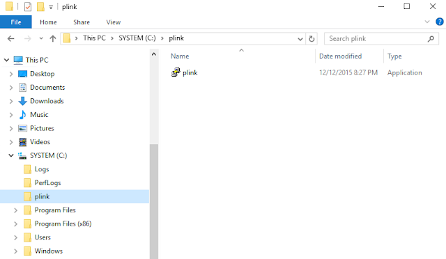 Plink.Exe Ssh