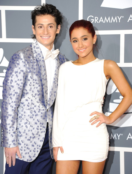 Ariana Grande's White Grammys Look
