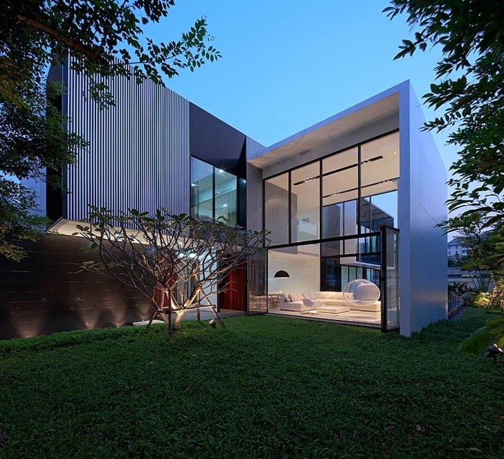 World of Architecture Modern Mansion In Singapore by AAd Architecture