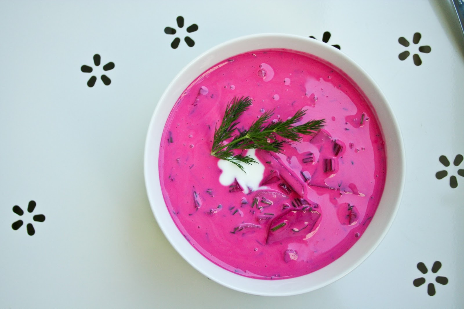 Cold Beetroot Soup (chłodnik litewski) | Polish Your Spoon!