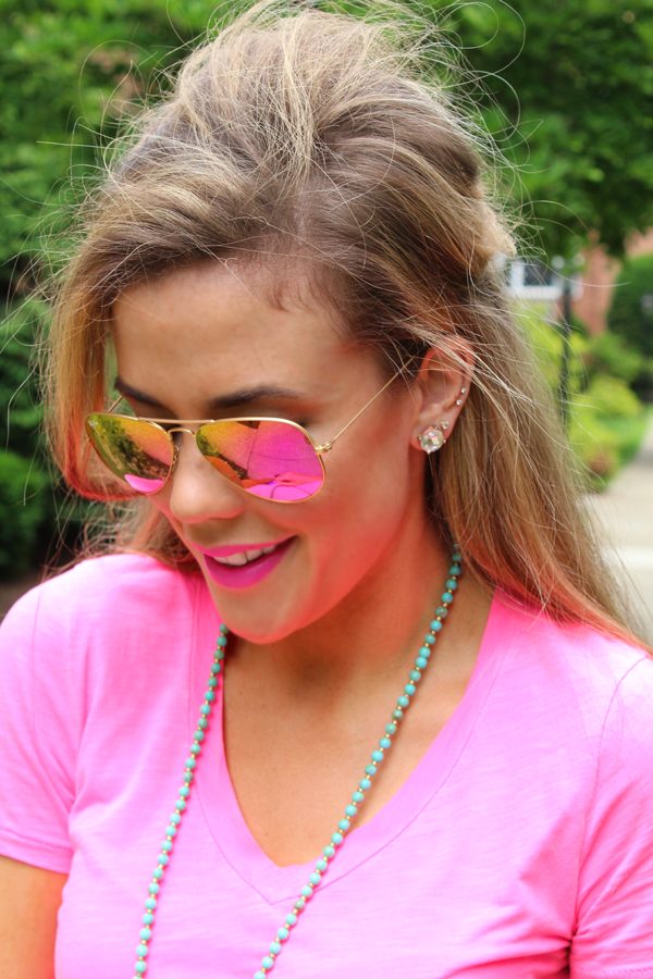 pink ray bans