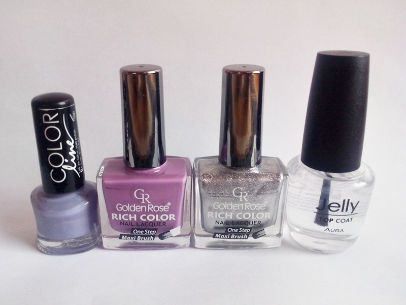 31DC2014 Day 18: HALF MOONS - Braided Nails