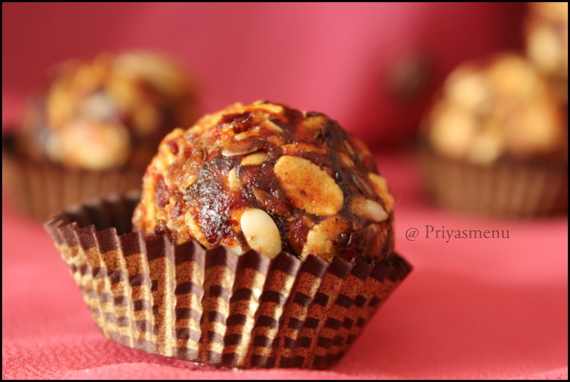 Priya's Menu Yum Yum Yummy food for Food lovers Dates & Muesli