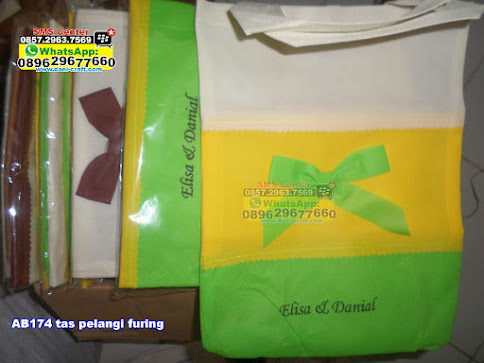 tas pelangi furing unik