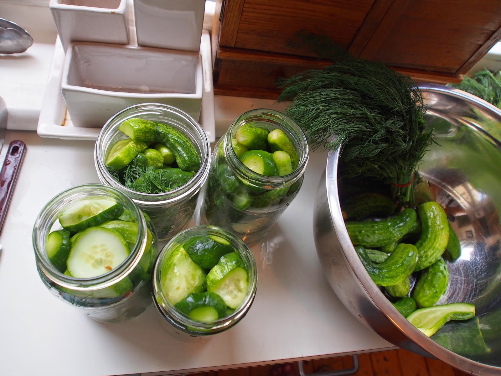 Jarhead Pickling Blog Pickled Cucumbers Gherkins, Spears and Chips