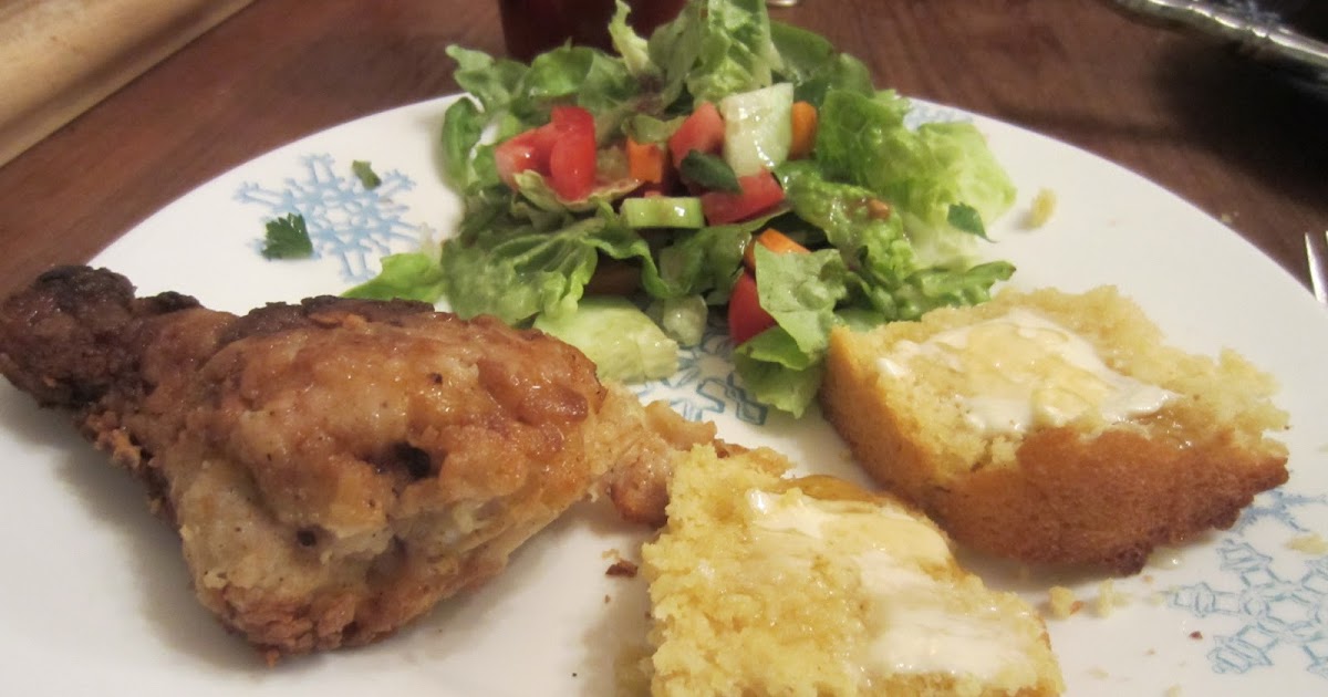 Sunday, dinner for two Shallow Fried Chicken