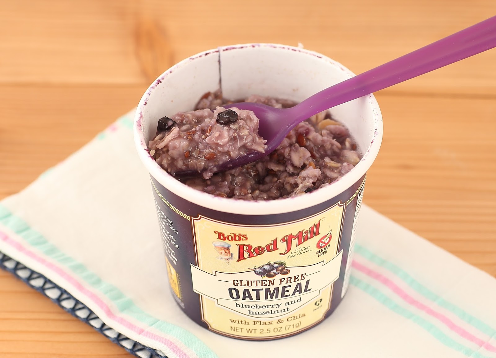 bob's red mill oatmeal with flax and chia