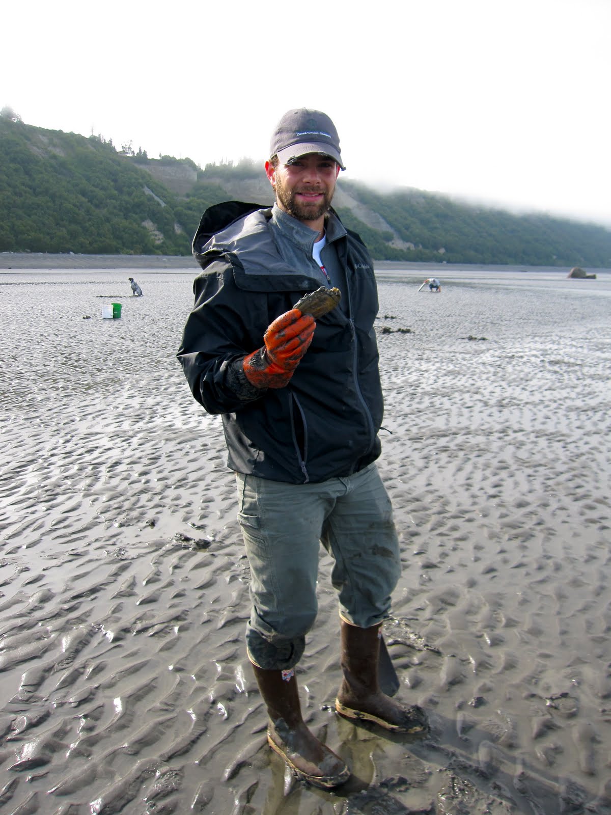 Clamming in Clam Gulch, Alaska To & Fro