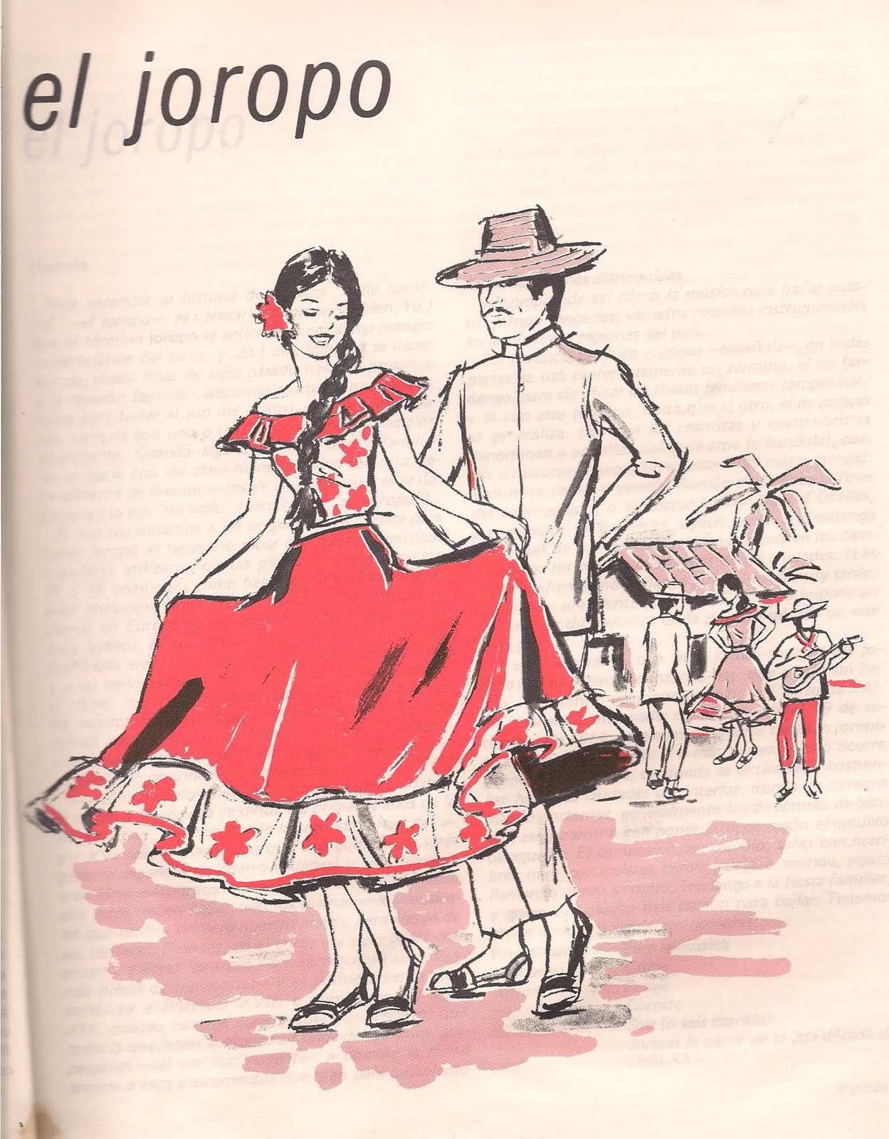 JOROPO PARA COLOREAR - Imagui