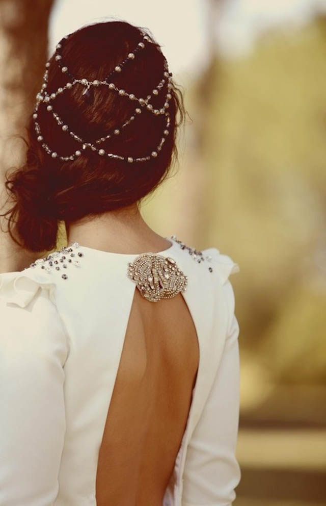 corona joya tiara tocado novia headpiece bride