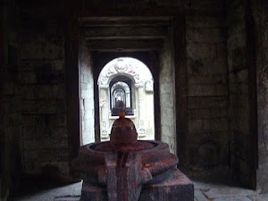 "Pandra Shivalya monuments" at Pashupatinath temple complex.