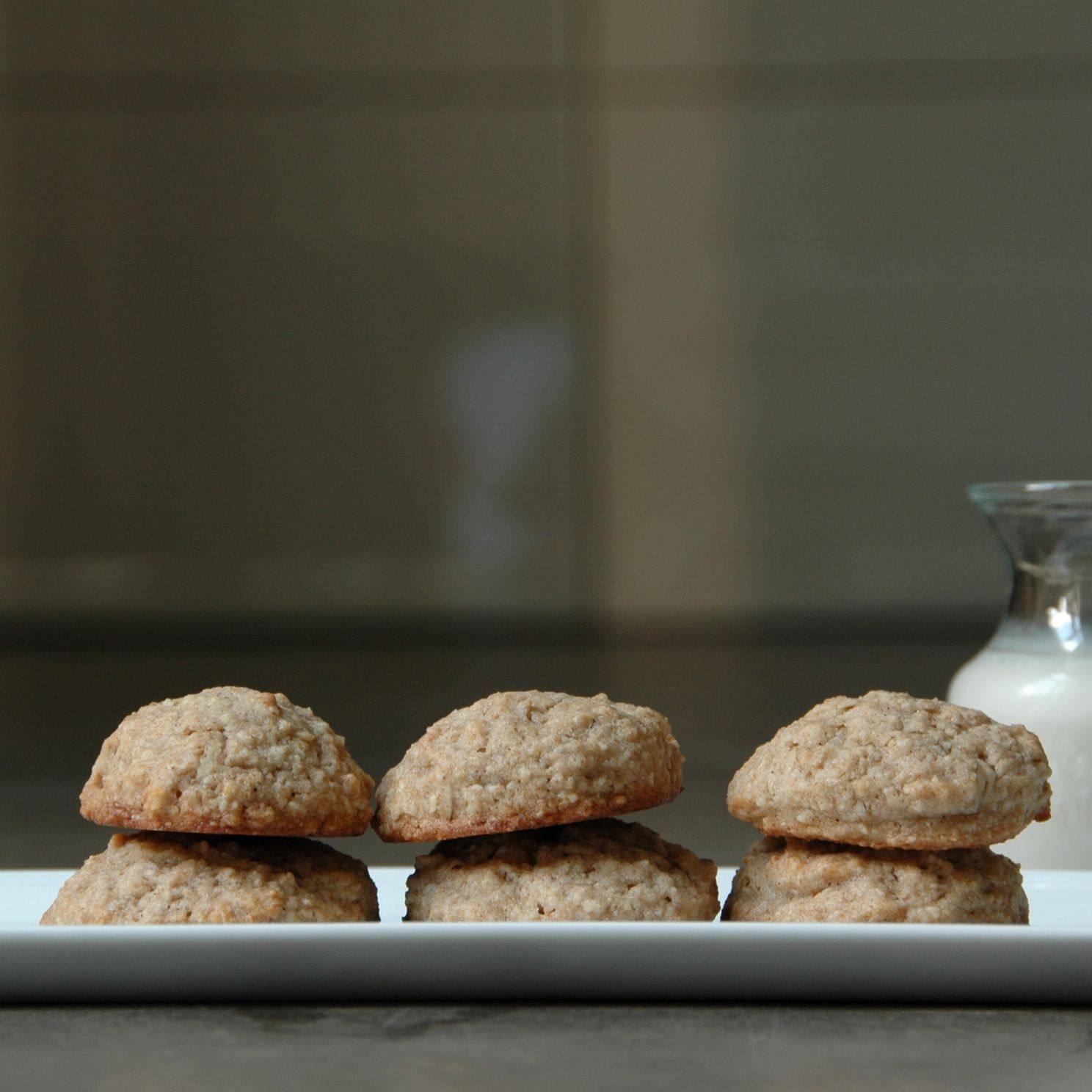 made by melis oatmeal banana pecan cookies