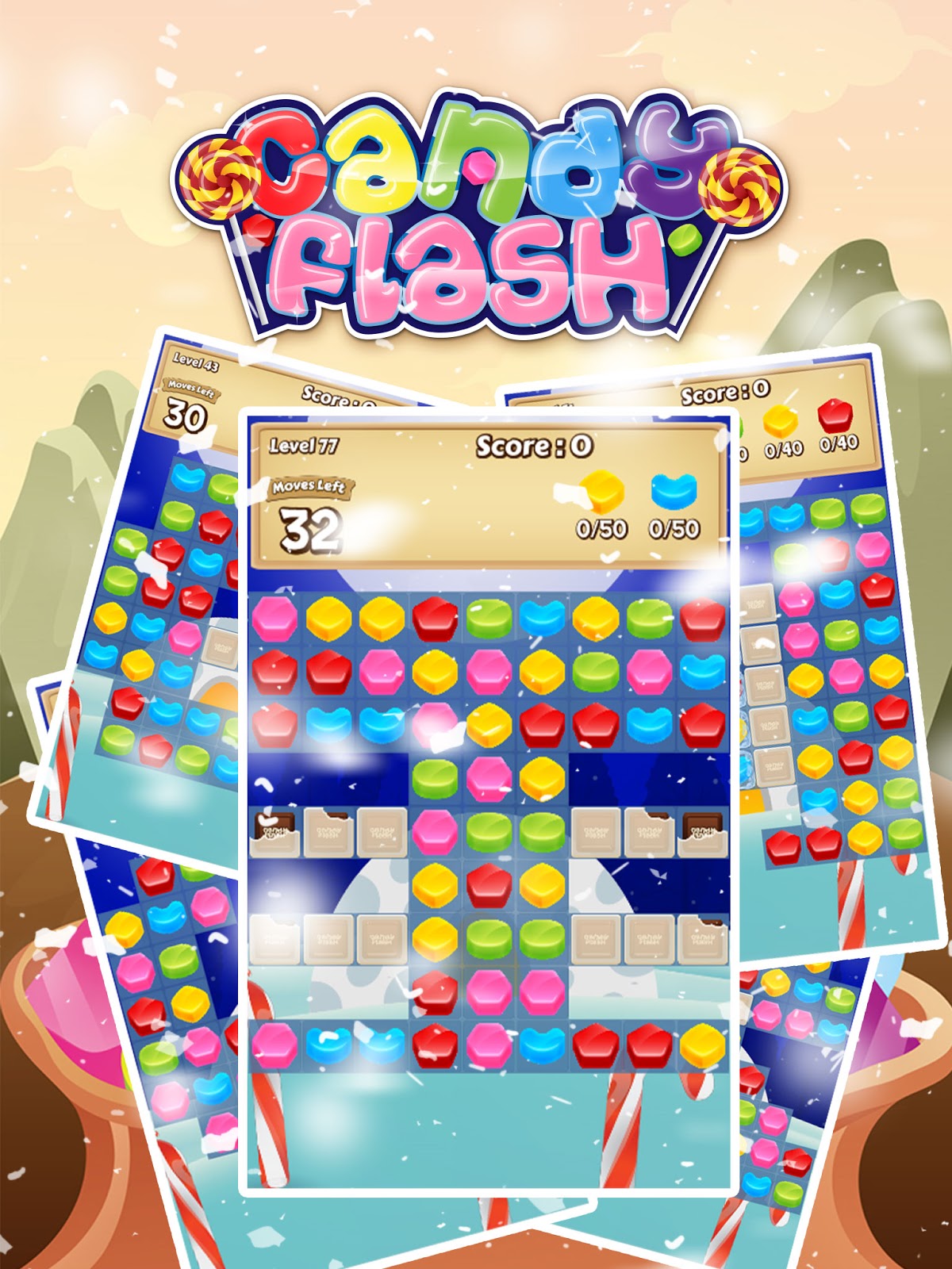 Candy Flash Match 3 Puzzle Game KASKUS