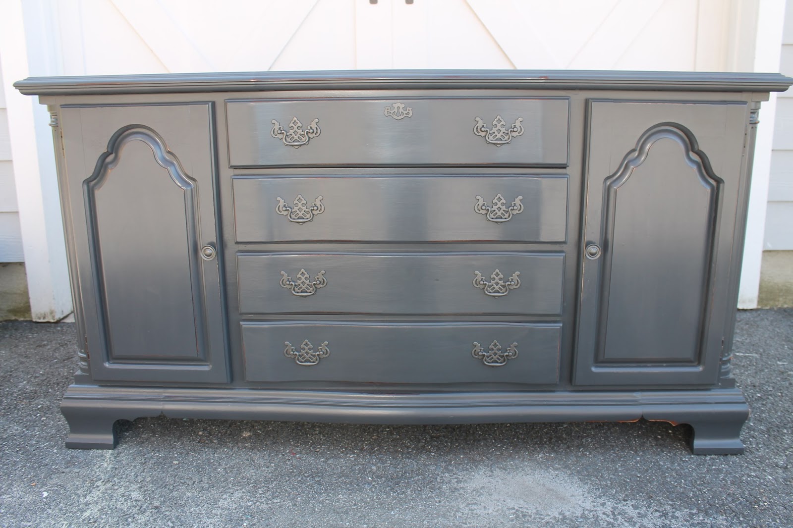 Elizabeth & Co. Charcoal Gray Buffet