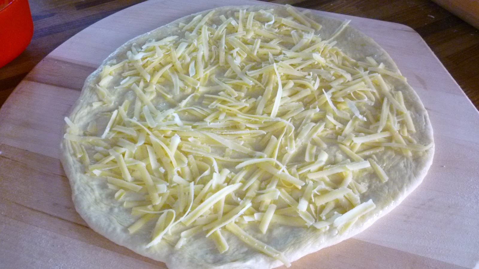 For Love of the Table Pizza with Kale, Pancetta & Goat Cheese