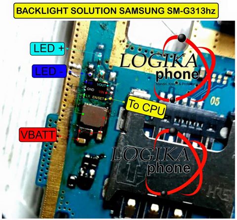 Samsung S8 Jalur Lampu