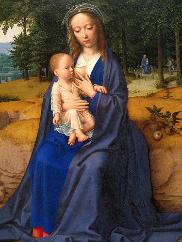Madonna Nursing Jesus