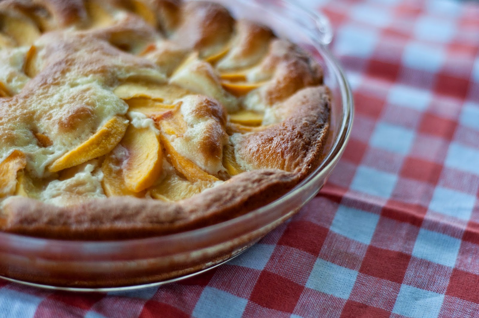 Robson's Farm Peach Ricotta Cake