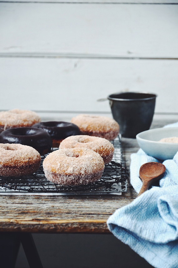 Cinnamon Sugar Donuts recipe by Baked The Blog
