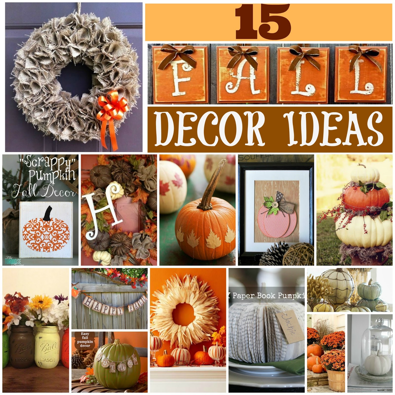 15 fall decor ideas place of my taste