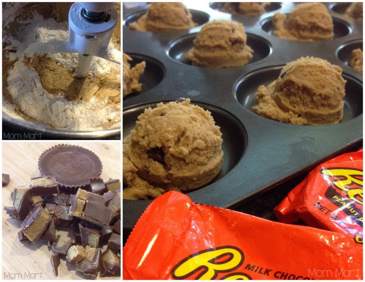 Reese’s Peanut Butter Chocolate Chip Cookies #Recipe #Dessert 