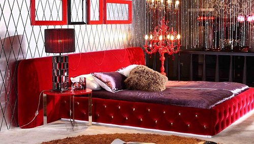 Modern Bedroom Red Modern Bedroom Red