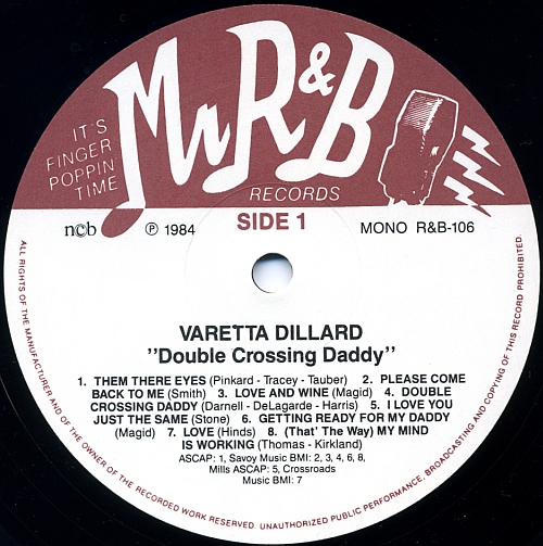 Varetta Dillard - One More TIme / I Can't Help Myself Varetta Dillard - One More TIme / I Can't Help Myself