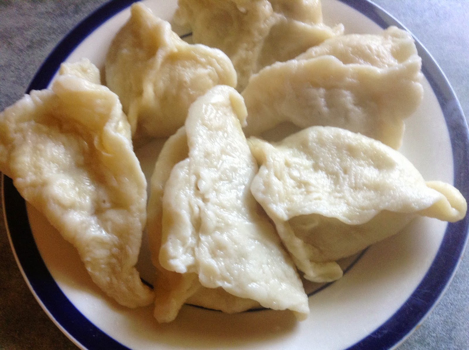 My Recipe Favorites Glomms Warenikje with Cream Gravy (Cottage Cheese