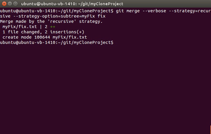Git merge with strategy recursive failed