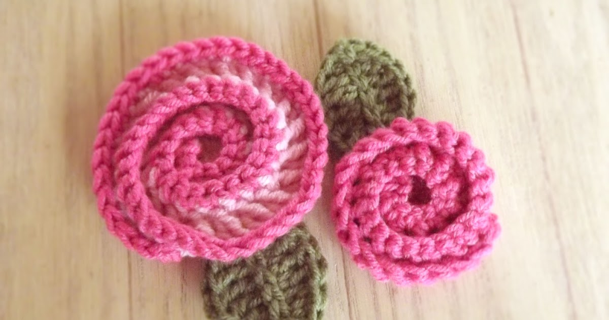 Love Stitch Love: Swirly Rose - Free Pattern