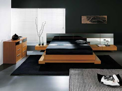 X Casas Decoracion X: Diseño de Dormitorio Moderno de color Oscuro