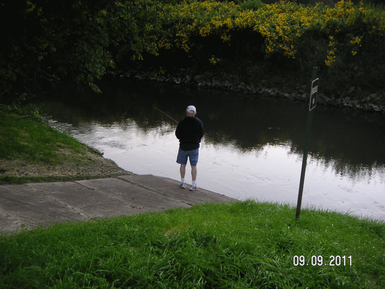 Trout Fishing Western Wisconsin Weister Creek, Vernon County 9/9/11