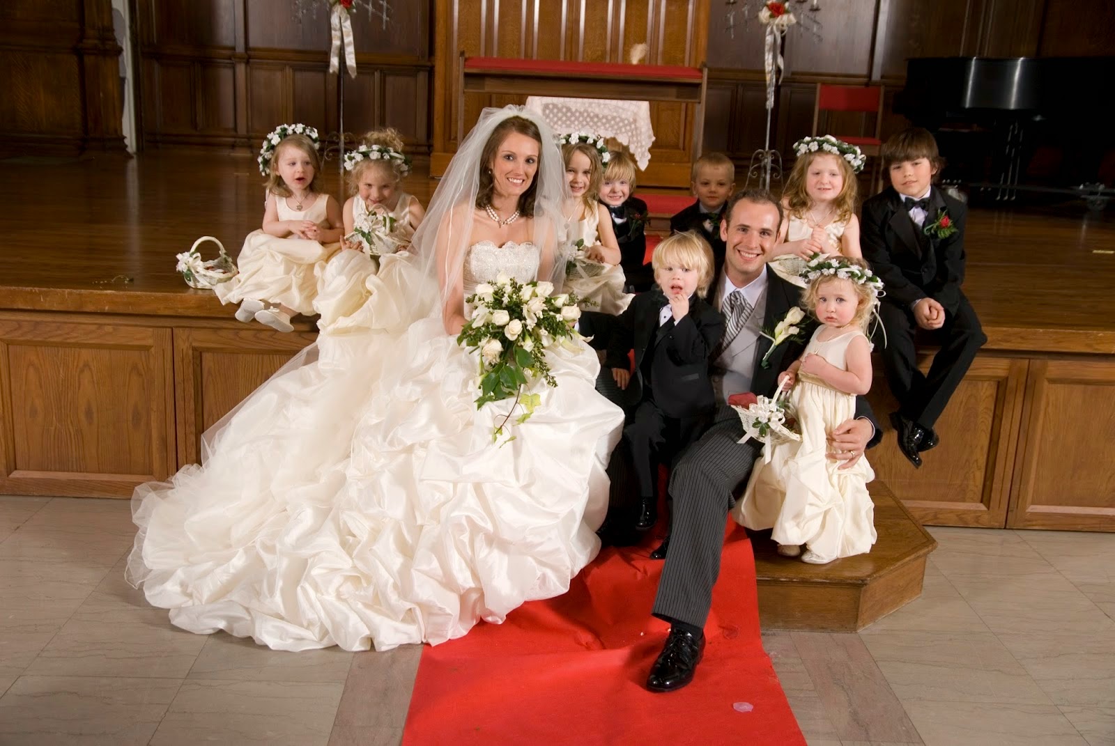 wedding party order