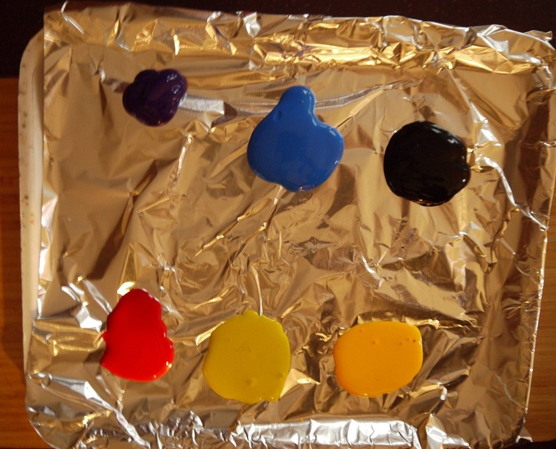 Tinsel Painting Folk Art Style Library Arts