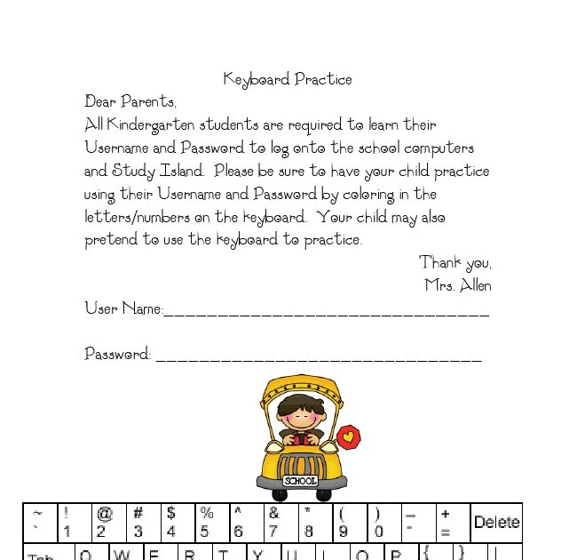 First Grade Dual: Keyboard Practice