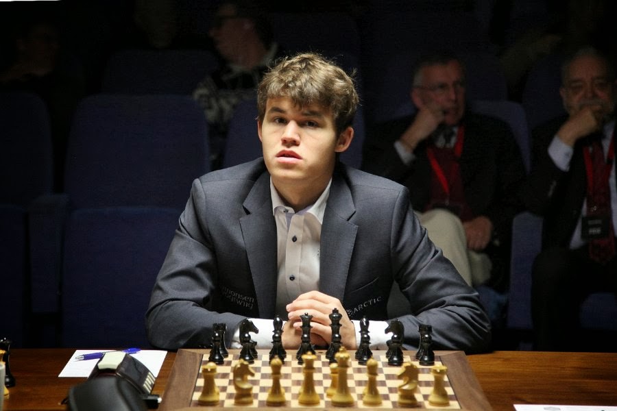 Magnus Carlsen vs Rafael Leitão - Festival da uva de 2014 