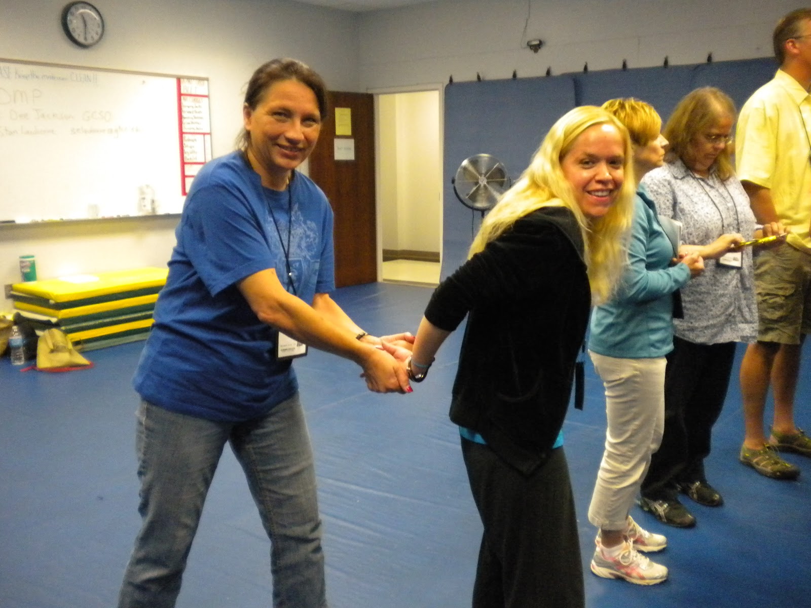 Jennifer Oberth, Mystery Author Writer's Police Academy Handcuffs