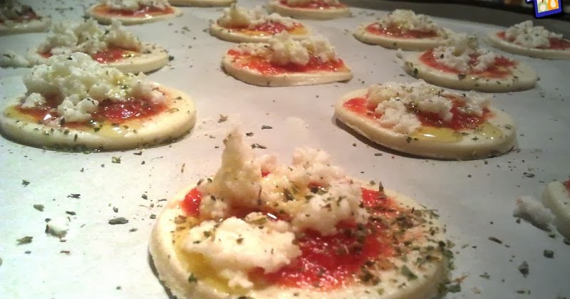 Pommes, poires et casserole: Pizzette al philadelphia