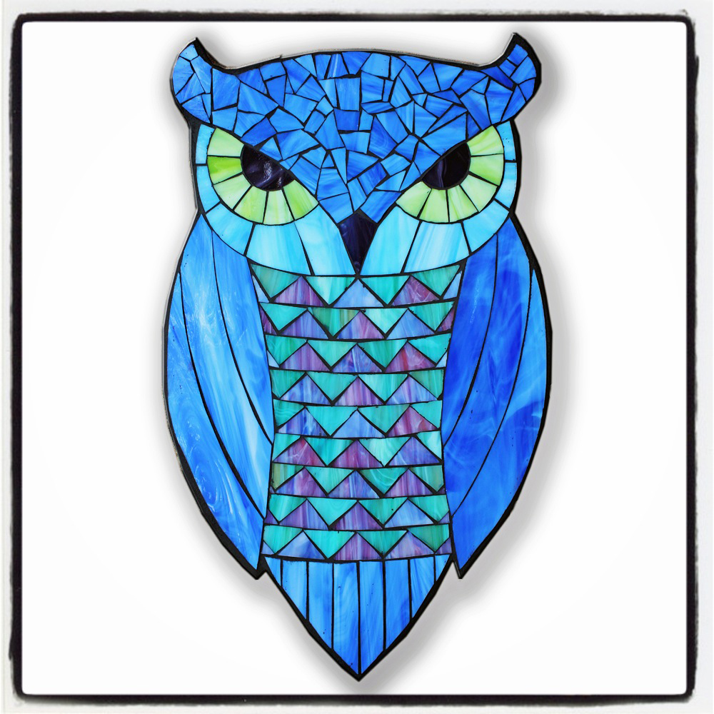 Kasia Mosaics Owls