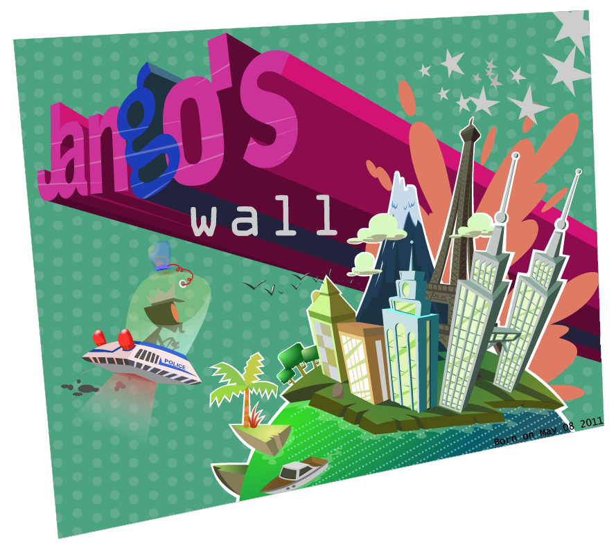 Jango's wall