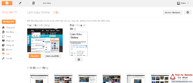 Những nâng cấp mới cho blogspot Đã gần như website chuyên nghiệp giao+dien Những nâng cấp mới cho blogspot Đã gần như website chuyên nghiệp