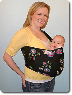 one shoulder baby sling