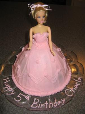 Pink Barbie Birthday Cakes Barbie Birthday Cakes